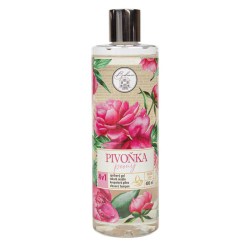 bohemia-gifts-4v1-sprchovy-gel-sampon-pěna-a-mydlo-400-ml-pivonka