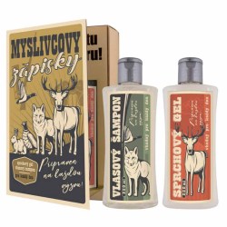 kosmeticka-sada-pro-myslivce-sprchovy-gel-250-ml-a-sampon-250-ml-kniha